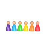 Peg dolls set of 6