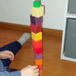 Wooden Cubes-12 pieces - Image 2