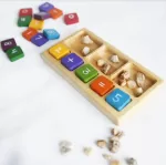 Wooden Board with Number tiles - Image 2