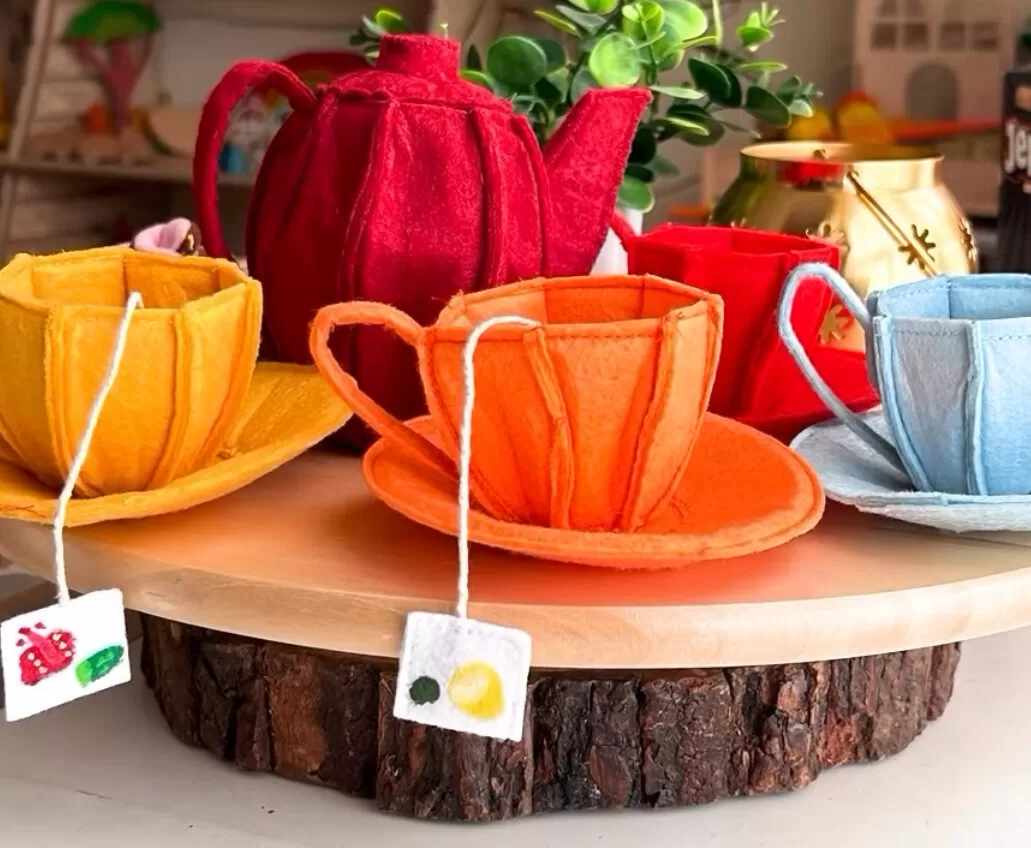 tea-party-time-e1735931427386 Tea Party Felt Toy Set - Image 1