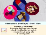International Snacks Felt Toy Set