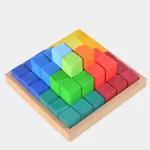 Stepped Blocks with Tray