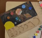 Solar System Puzzle and Paint