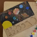 Solar System Puzzle and Paint